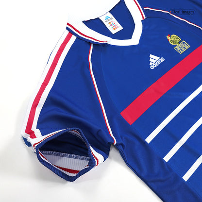 Retro 1998 Mens France Home Jersey