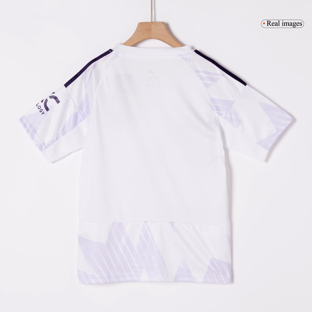 Kids Manchester United Away Full Kit 2025/26