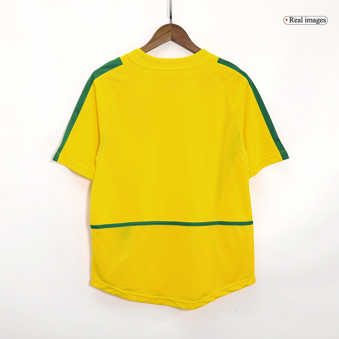 Retro 2002/03 Mens Brazil Home Jersey