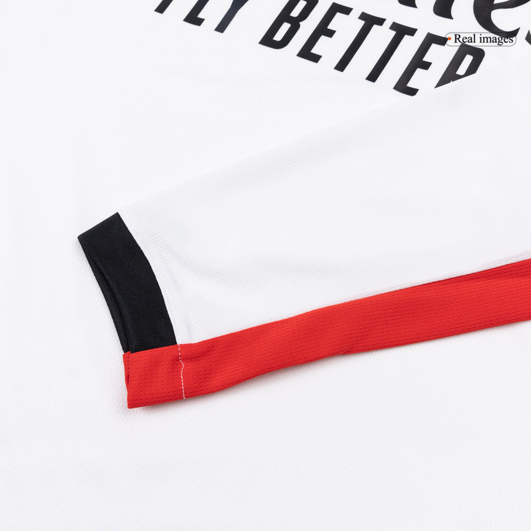 Mens AC Milan Away Long Sleeve Jersey 2025/26