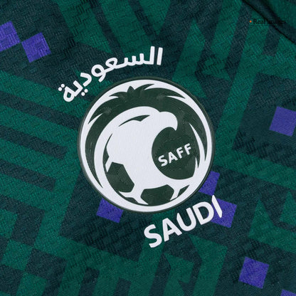 Mens Saudi Arabia World Cup Home Jersey 2026 - Player Version (Slim Fit)