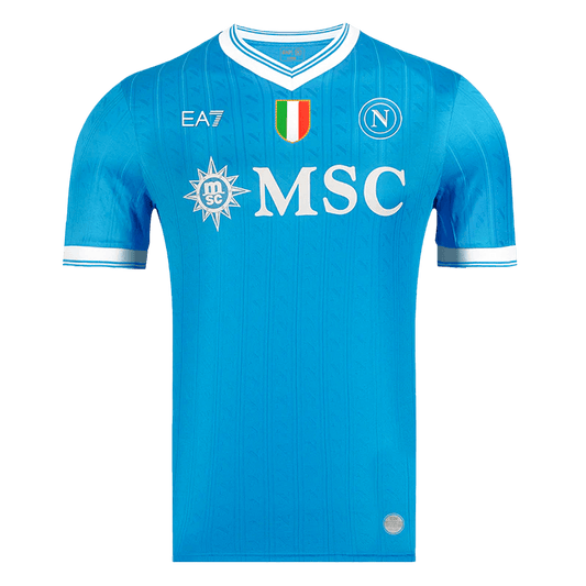 Mens Napoli Home Jersey 2025/26 - Player Version (Slim Fit)