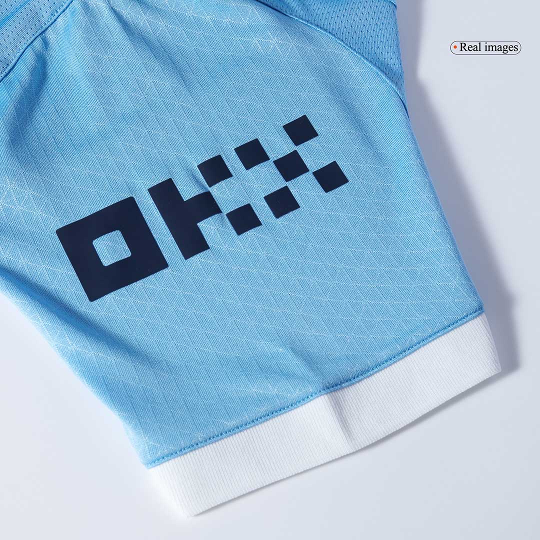 RODRIGO #16 Mens Manchester City Home Jersey 2025/26 - Player Version (Slim Fit)