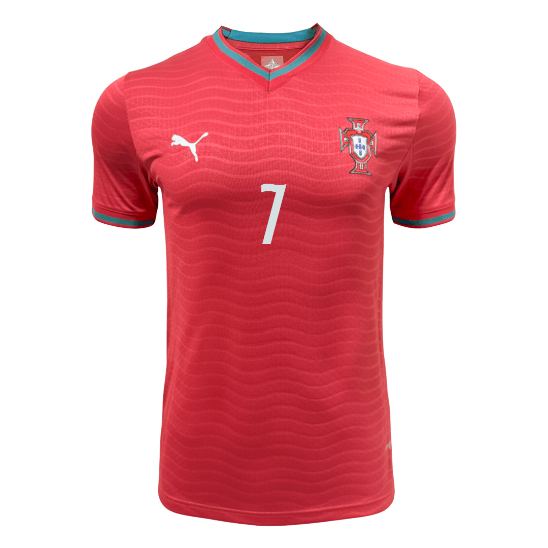 RONALDO #7 Mens Portugal World Cup Home Jersey 2026 - Player Version (Slim Fit)