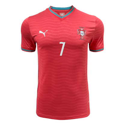 RONALDO #7 Mens Portugal World Cup Home Jersey 2026 - Player Version (Slim Fit)