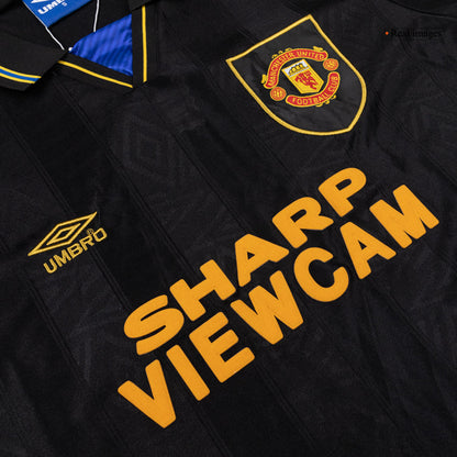 Retro 1993/94 Mens Manchester United Away Jersey