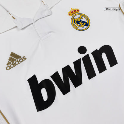 Retro 2011/12 Mens Real Madrid Home Long Sleeve Jersey