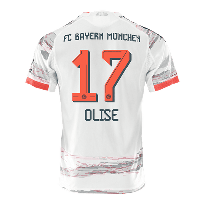 OLISE #17 Mens Bayern Munich Away Jersey 2025/26 - Player Version (Slim Fit)