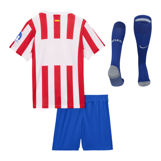 Kids Atletico Madrid Home Full Kit 2025/26