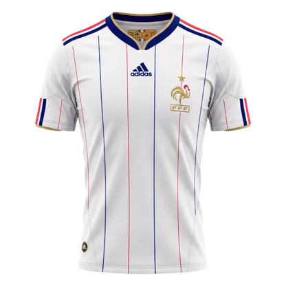Retro 2010 Mens France Away Jersey