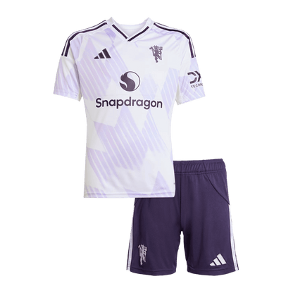 Kids Manchester United Away Kit 2025/26