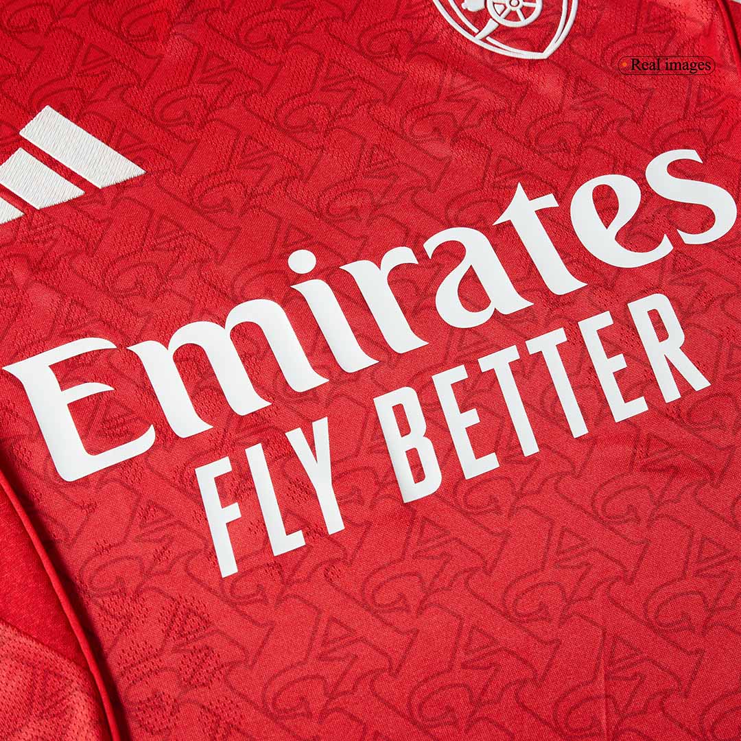 Mens Arsenal Home Jersey 2025/26 - Player Version (Slim Fit)