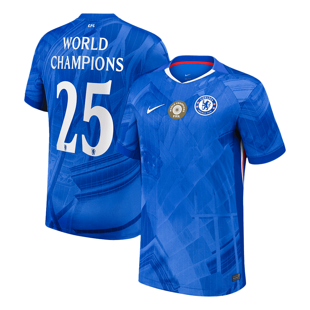 WORLD CHAMPIONS #25 Mens Chelsea Home Jersey 2025/26 [PREMIUM]