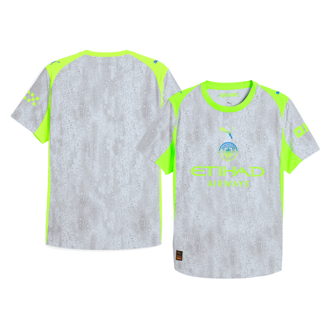 Mens Manchester City Third Jersey 2025/26 - Player Version (Slim Fit)