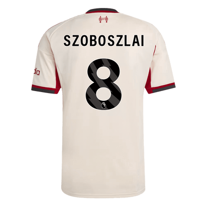 SZOBOSZLAI #8 Mens Liverpool Away Jersey 2025/26