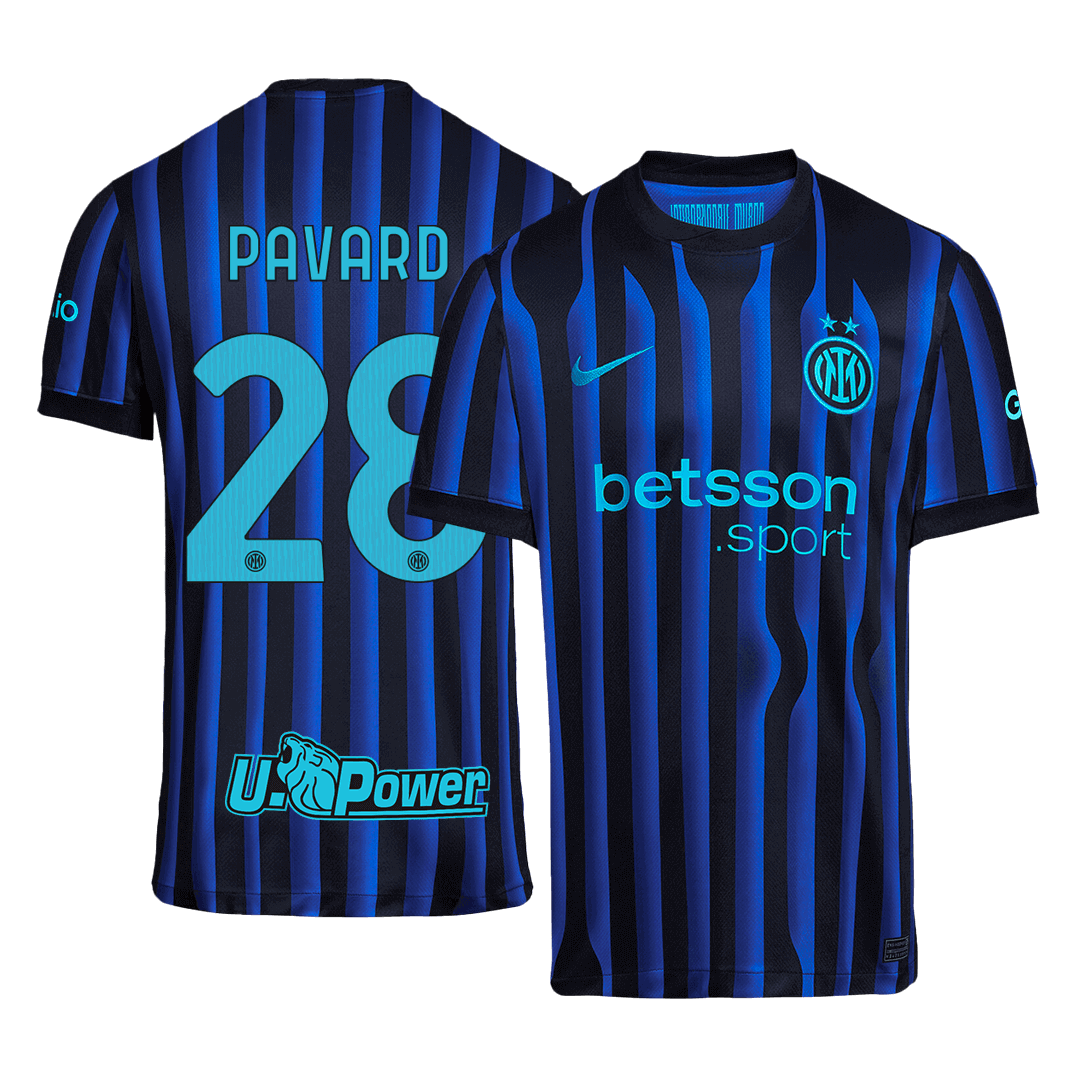 PAVARD #28 Mens Inter Milan Home Jersey 2025/26