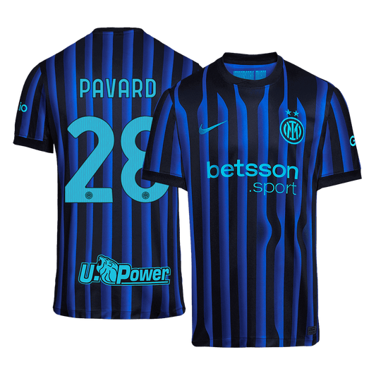 PAVARD #28 Mens Inter Milan Home Jersey 2025/26