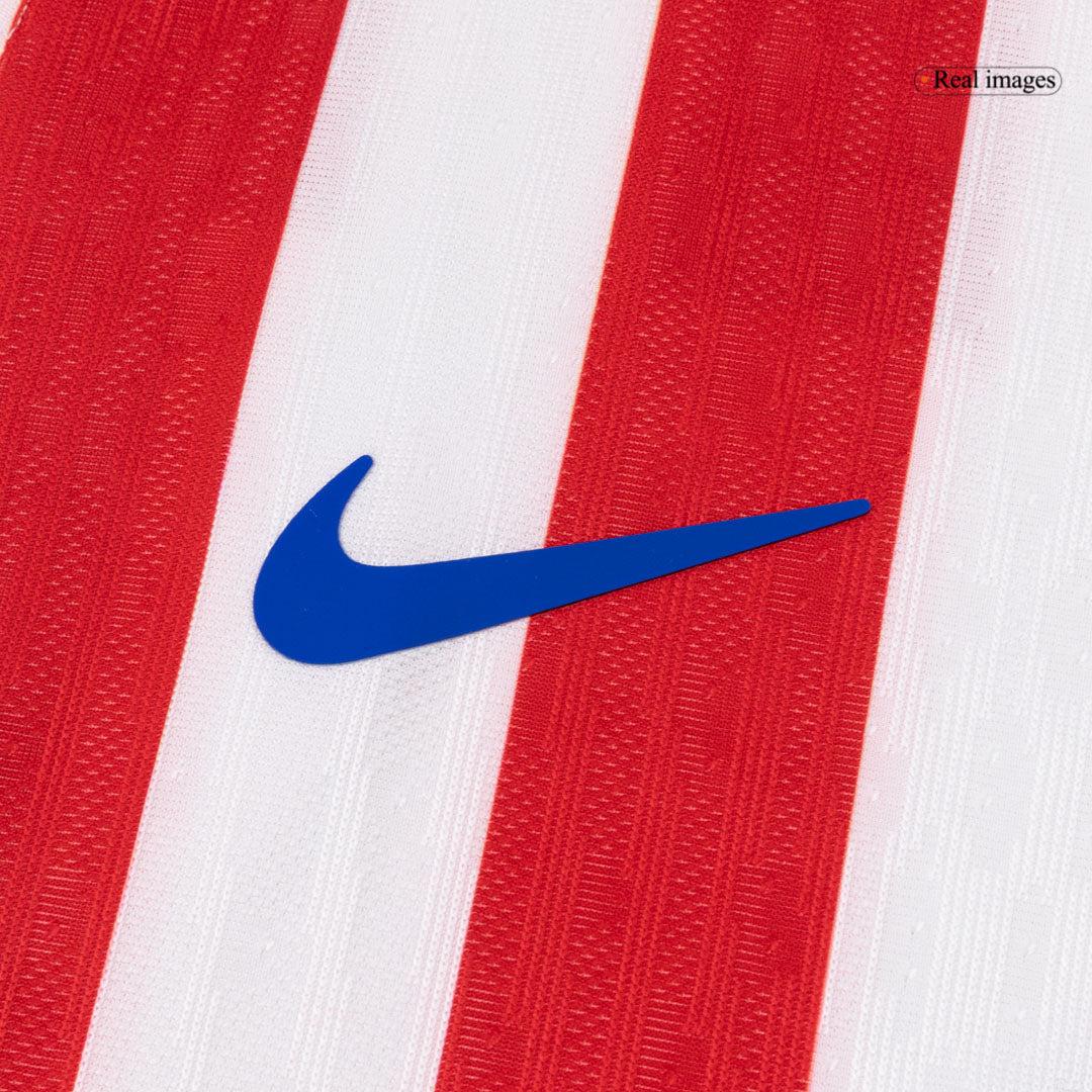 Mens Atletico Madrid Home Jersey 2025/26 - Player Version (Slim Fit)
