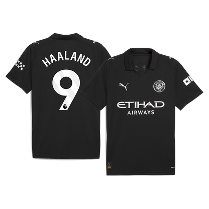 HAALAND #9 Mens Manchester City Away Jersey 2025/26
