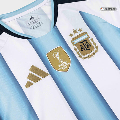 Mens Argentina World Cup Home Long Sleeve Jersey 2026