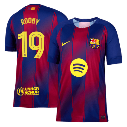 ROONY #19 Mens Barcelona Home Jersey 2025/26 - UCL