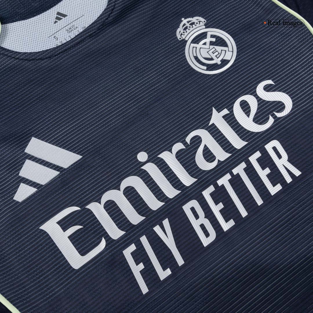 VALVERDE #8 Mens Real Madrid Away Jersey 2025/26 - Player Version (Slim Fit) [PREMIUM]