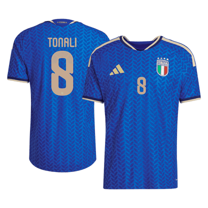 TONALI #8 Mens Italy World Cup Home Jersey 2026 - Player Version (Slim Fit)
