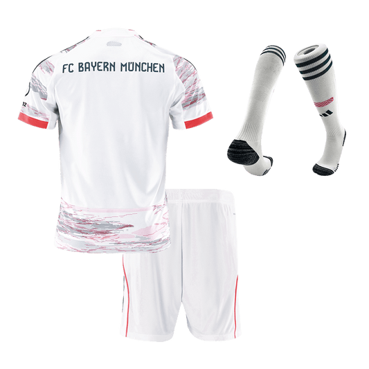 Kids Bayern Munich Away Full Kit 2025/26