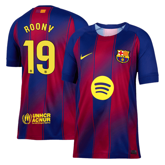 ROONY #19 Mens Barcelona Home Jersey 2025/26