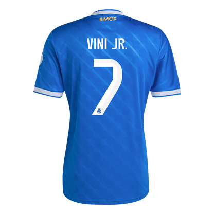 VINI JR. #7 Mens Real Madrid Third Jersey 2025/26