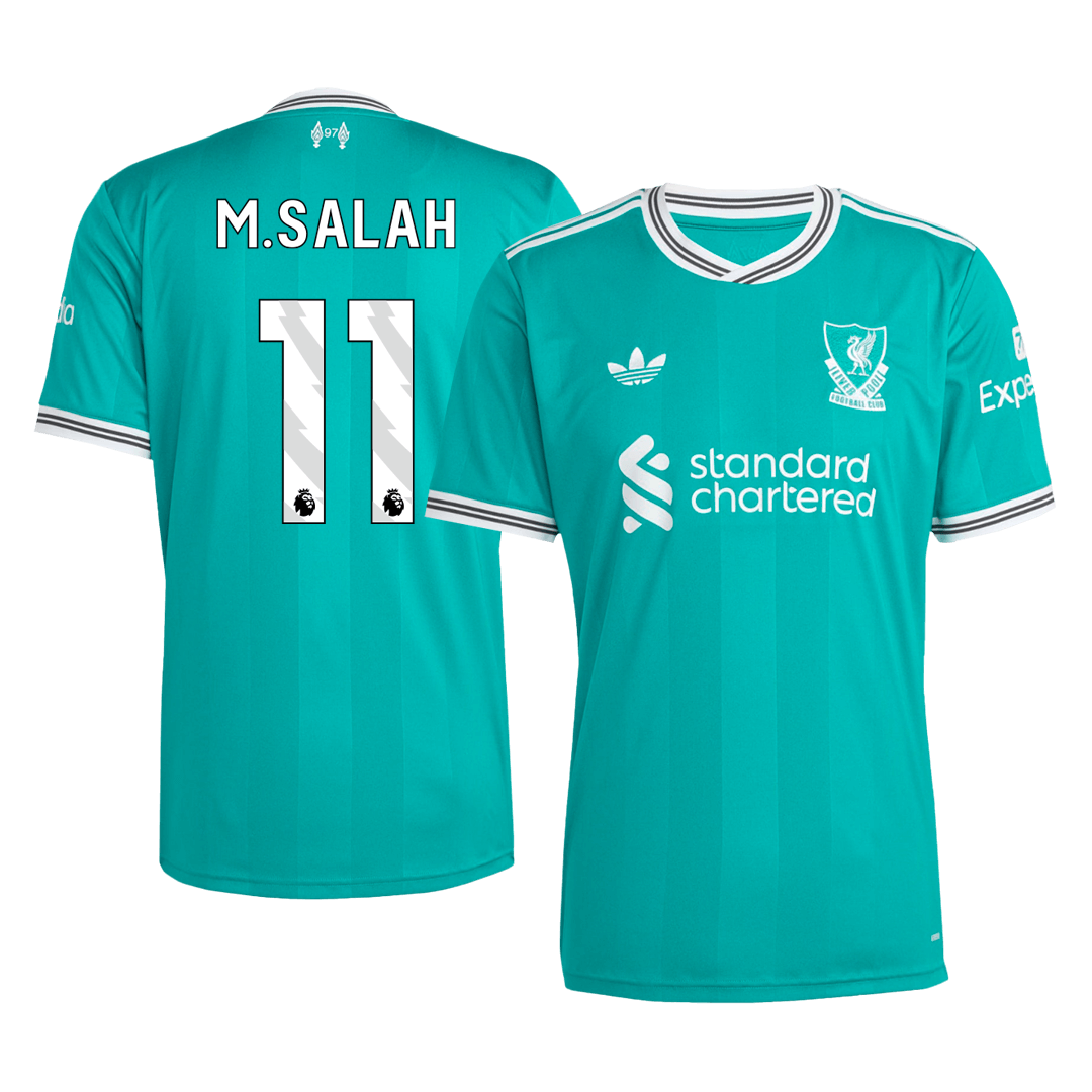 M.SALAH #11 Mens Liverpool Third Jersey 2025/26