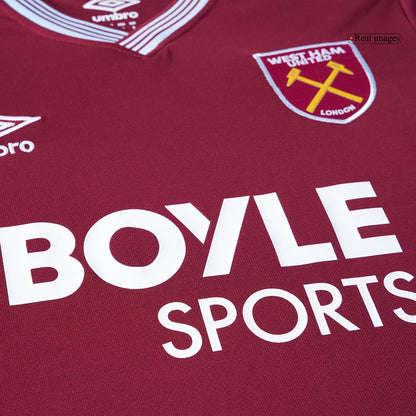 Mens West Ham United Home Jersey 2025/26
