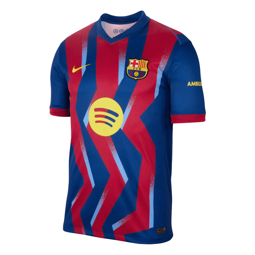LAMINE YAMAL #10 Mens Barcelona Fourth Jersey 2025/26