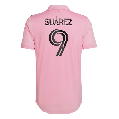 SUÁREZ #9 Mens Inter Miami CF Home Jersey 2022 - Player Version (Slim Fit)