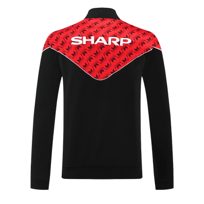 Manchester United 2025/26 Red&Black Training Tracksuit Kit (Top+Pants)