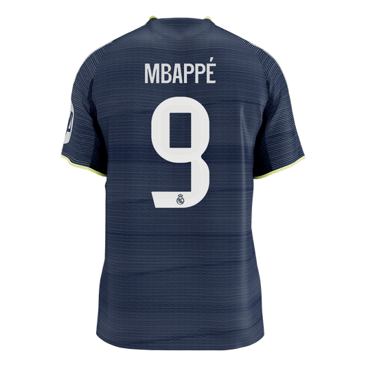 MBAPPÉ #9 Mens Real Madrid Away Jersey 2025/26 - Player Version (Slim Fit) [PREMIUM]