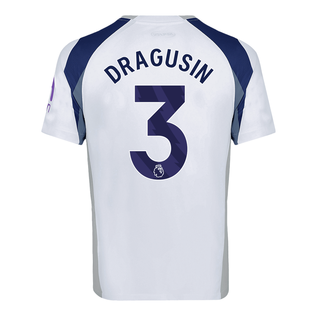 DRAGUSIN #3 Mens Tottenham Hotspur Home Jersey 2025/26