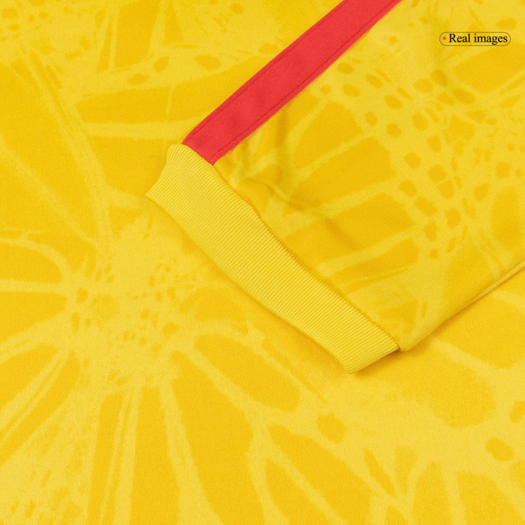 Mens Colombia World Cup Home Long Sleeve Jersey 2026