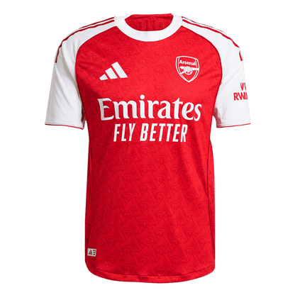 Mens Arsenal Home Jersey 2025/26 - Player Version (Slim Fit)