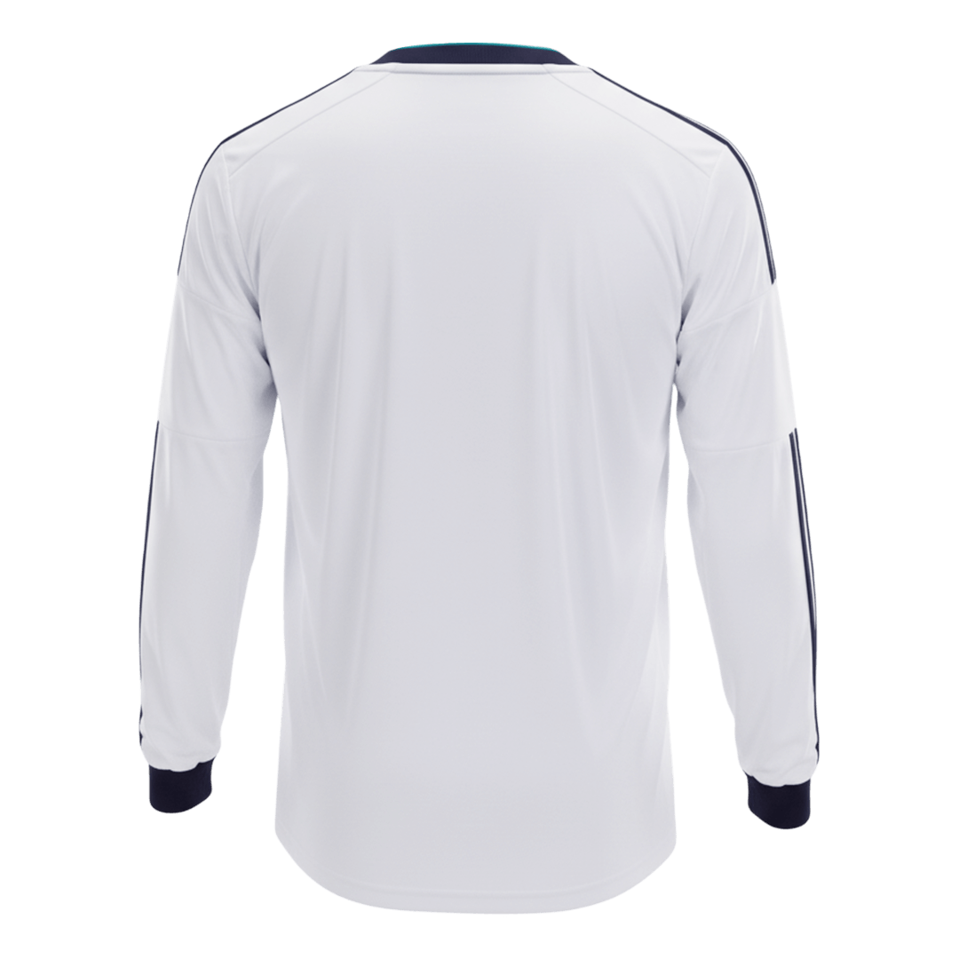 Retro 2012/13 Mens Real Madrid Home Long Sleeve Jersey