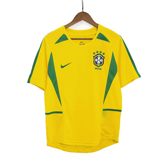 Retro 2002/03 Mens Brazil Home Jersey