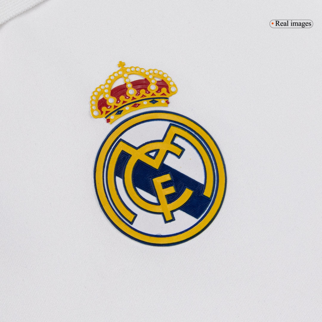 Retro 2011/12 Mens Real Madrid Home Long Sleeve Jersey