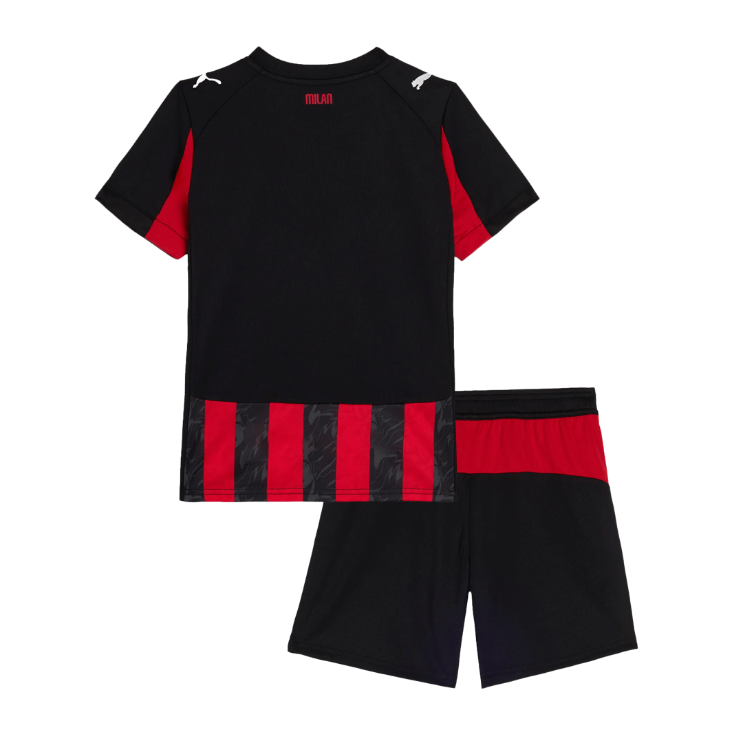 Kids AC Milan Home Kit 2025/26