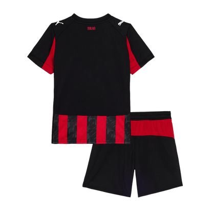 Kids AC Milan Home Kit 2025/26
