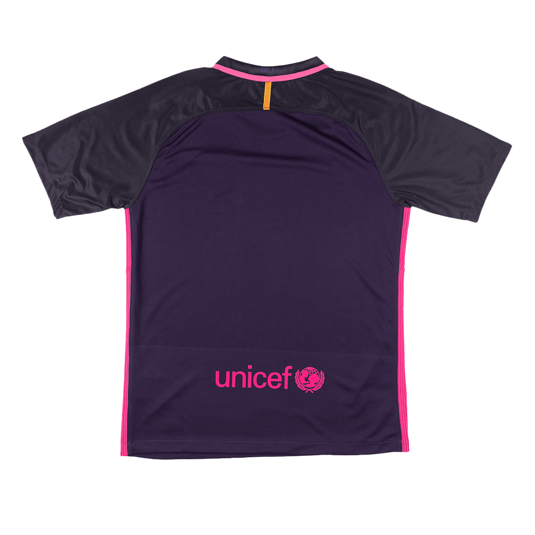 Retro 2016/17 Mens Barcelona Away Jersey