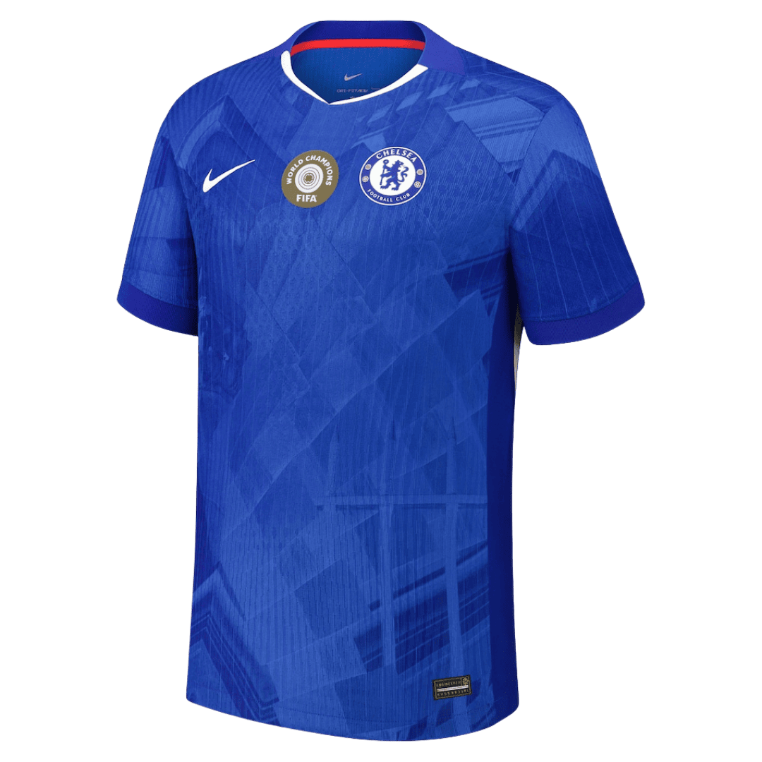 WORLD CHAMPIONS #25 Mens Chelsea Home Jersey 2025/26 - Player Version (Slim Fit)