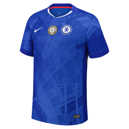 WORLD CHAMPIONS #25 Mens Chelsea Home Jersey 2025/26 - Player Version (Slim Fit)
