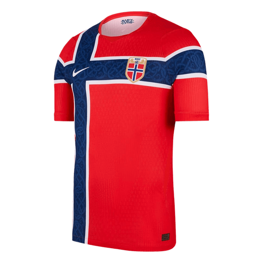 Mens Norway World Cup Home Jersey 2026 - Player Version (Slim Fit)