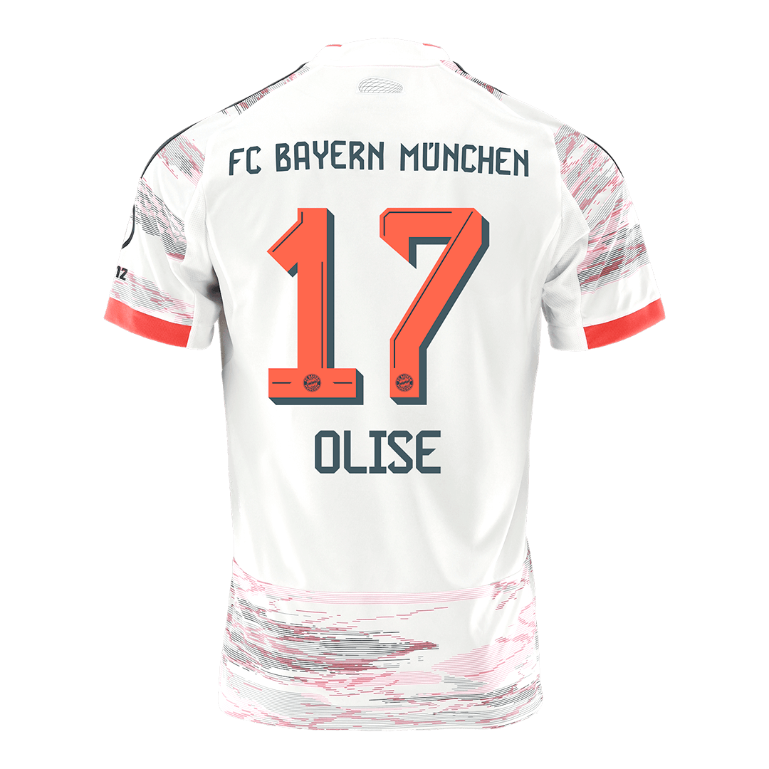 OLISE #17 Mens Bayern Munich Away Jersey 2025/26