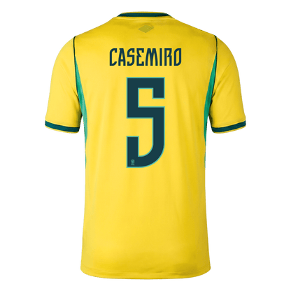 CASEMIRO #5 Mens Brazil World Cup Home Jersey 2026